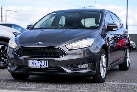 Grey 2018 Ford Focus Hatchback Trend