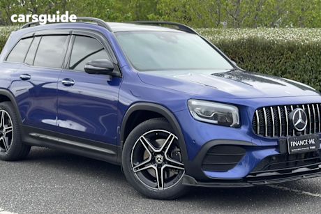 Blue 2021 Mercedes-Benz GLB-Class SUV GLB250 4WD