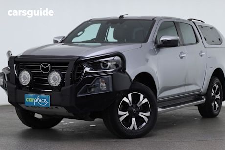 Silver 2021 Mazda BT-50 Dual Cab Pick-up Gt (4X4)