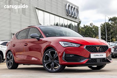 Red 2024 Cupra Leon Hatch VZE F