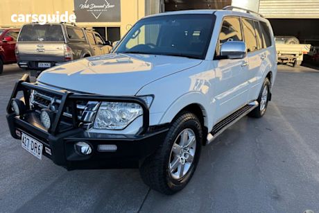 White 2017 Mitsubishi Pajero Wagon Glx Lwb (4X4)