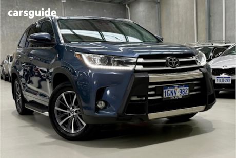 Blue 2018 Toyota Kluger Wagon Gxl (4X2)