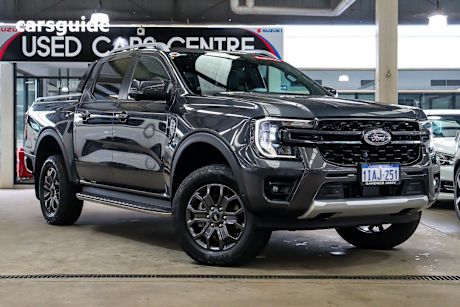 Grey 2023 Ford Ranger Ute Tray WILDTRAK 4X4