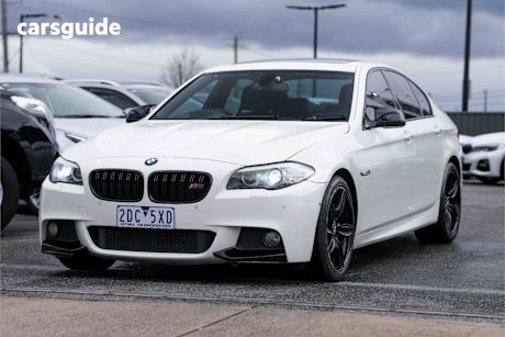 White 2011 BMW 535D Sedan