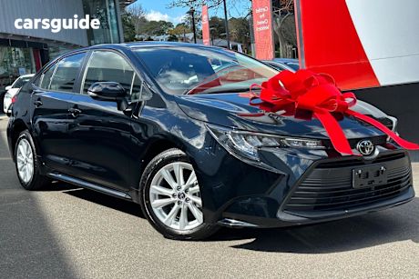 Black 2024 Toyota Corolla Sedan ASCENT SPORT F