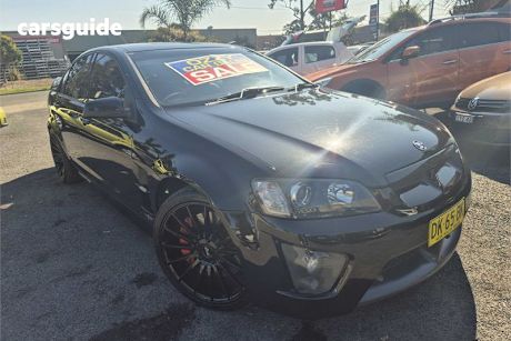 Black 2007 HSV Clubsport Sedan R8