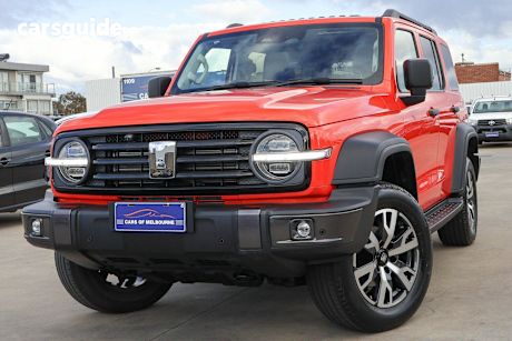 Orange 2023 GWM Tank 300 SUV ULTRA 4X4