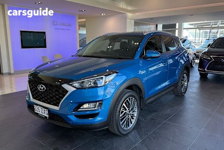 Blue 2020 Hyundai Tucson Wagon Active X (2Wd)