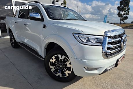 White 2023 GWM UTE Ute Tray CANNON-X 4X4