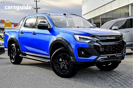 Blue 2025 Isuzu D-MAX Ute Tray X-TERRAIN 4X4