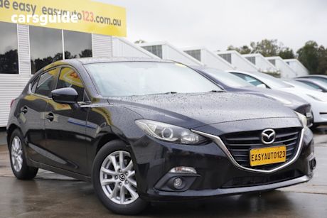 Black 2015 Mazda 3 Hatchback Touring