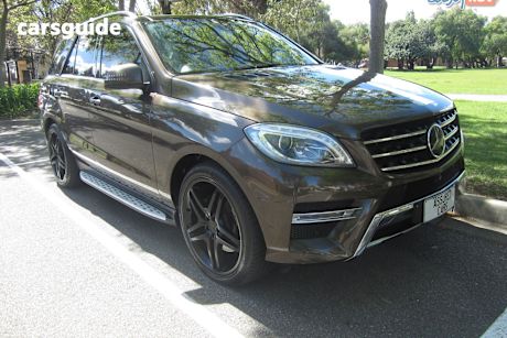 Brown 2014 Mercedes-Benz ML SUV