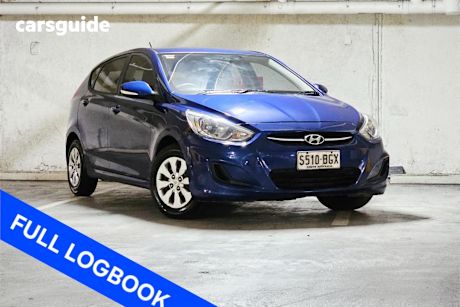Blue 2015 Hyundai Accent Hatch ACTIVE F
