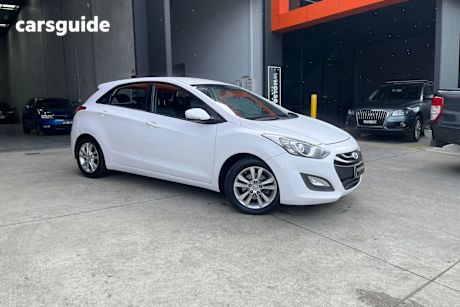 White 2014 Hyundai I30 Hatchback Trophy