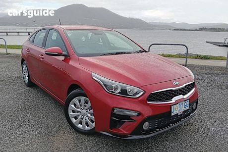 Red 2020 Kia Cerato Hatchback S