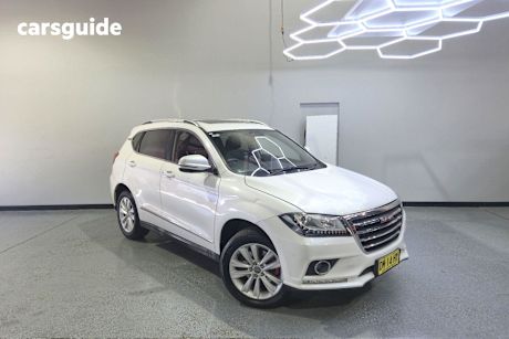 White 2017 GWM H2 SUV LUX (4X2) MY18