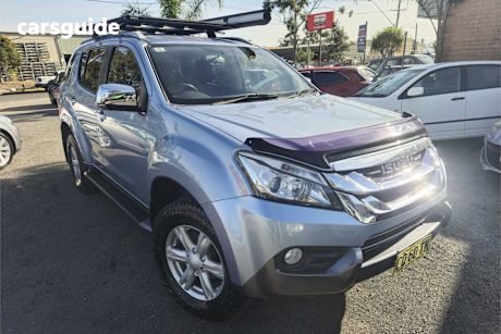 Blue 2015 Isuzu MU-X Wagon Ls-T (4X4)