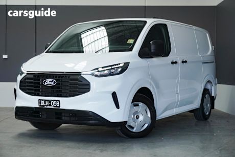 White 2024 Ford Transit Custom Commercial TREND SWB F