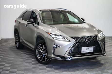 Silver 2018 Lexus RX450H Wagon F Sport Hybrid