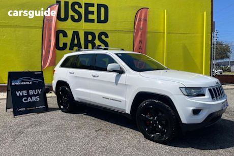 White 2014 Jeep Grand Cherokee SUV LAREDO 4X4