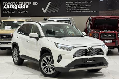 White 2024 Toyota RAV4 Wagon Cruiser (2Wd)