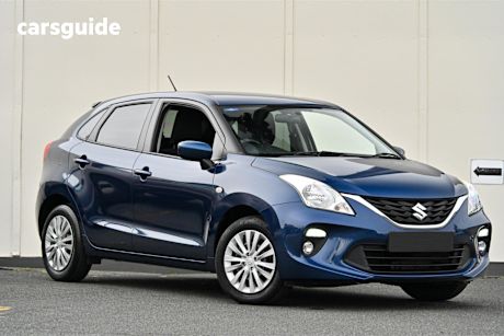 Blue 2020 Suzuki Baleno Hatch GL F