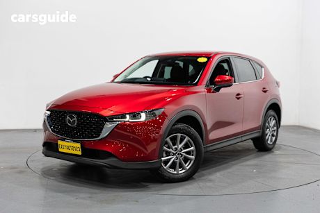 Red 2022 Mazda CX-5 Wagon Touring (Awd)