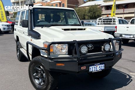 White 2020 Toyota Landcruiser 70 Series SUV GXL VDJ76R