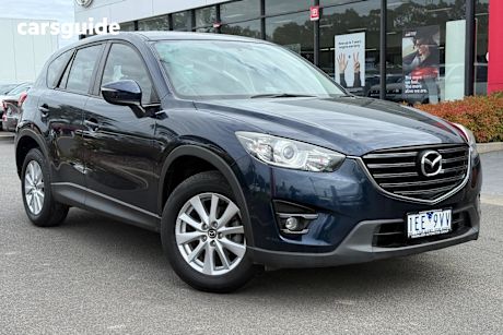 Blue 2015 Mazda CX-5 SUV MAXX SPORT 4X4
