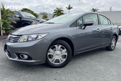 Grey 2012 Honda Civic Sedan Hybrid