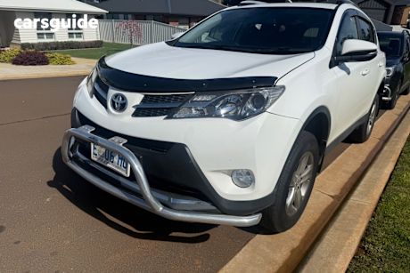 White 2014 Toyota RAV4 Wagon Gxl (4X4)
