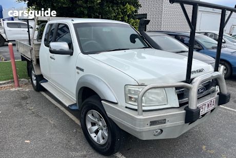 White 2007 Ford Ranger Super Cab Utility Xlt (4X4)