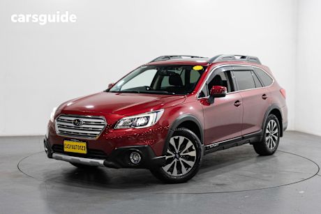 Red 2017 Subaru Outback Wagon 2.5I Premium