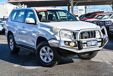 White 2011 Toyota Landcruiser Prado SUV GXL 4X4