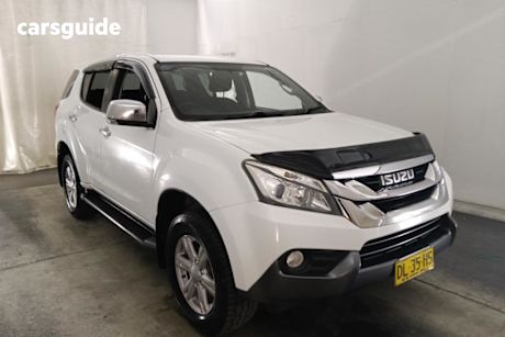 White 2016 Isuzu MU-X Wagon Ls-U (4X4)