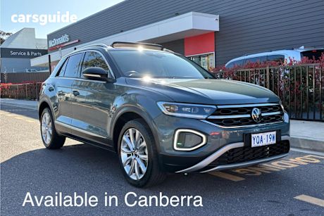 Blue 2022 Volkswagen T-ROC SUV 110TSI STYLE F