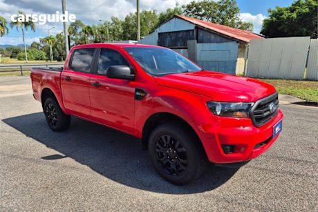 Red 2021 Ford Ranger Ute Tray XL 4X4