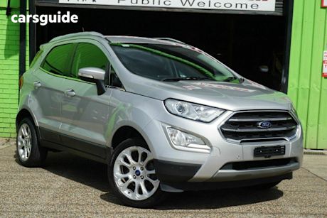 Silver 2018 Ford Ecosport SUV TITANIUM F