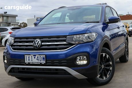 Blue 2023 Volkswagen T-Cross SUV 85TSI LIFE F