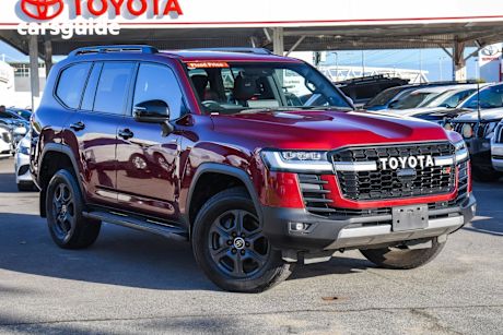 Red 2022 Toyota Landcruiser SUV GR SPORT 4X4