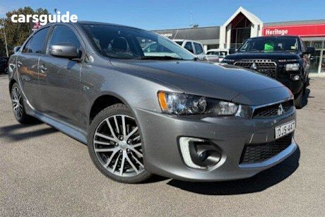 Silver 2016 Mitsubishi Lancer Sedan Gsr