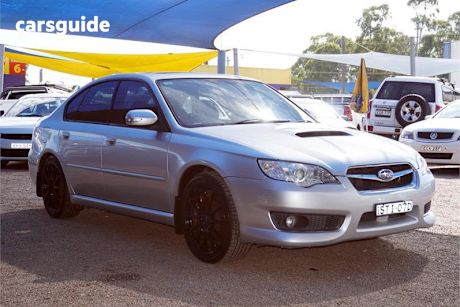 Silver 2007 Subaru Liberty Sedan Gt-B Tuned By Sti