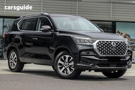Black 2024 KGM Ssangyong Rexton SUV ELX 4X4
