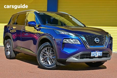 Blue 2023 Nissan X-Trail Wagon St (4Wd) 7 Seat