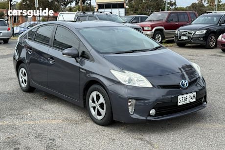Grey 2013 Toyota Prius Hatchback Hybrid