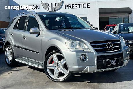 Silver 2009 Mercedes-Benz ML350 Wagon Cdi (4X4)