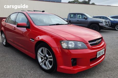 Red 2008 Holden Commodore Sedan Sv6