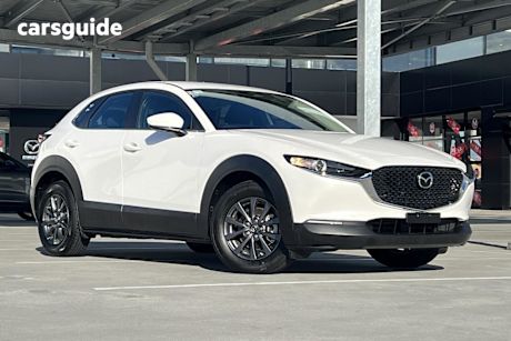 White 2023 Mazda CX-30 Wagon G20 Pure (Fwd)