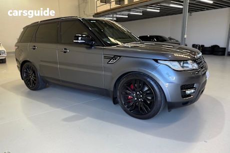 Grey 2014 Land Rover Range Rover Sport Wagon 5.0 V8 Sc Hse Dynamic