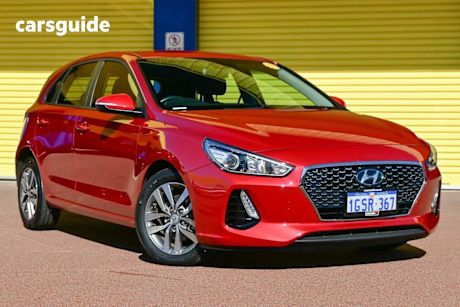 Red 2019 Hyundai I30 Hatchback Active